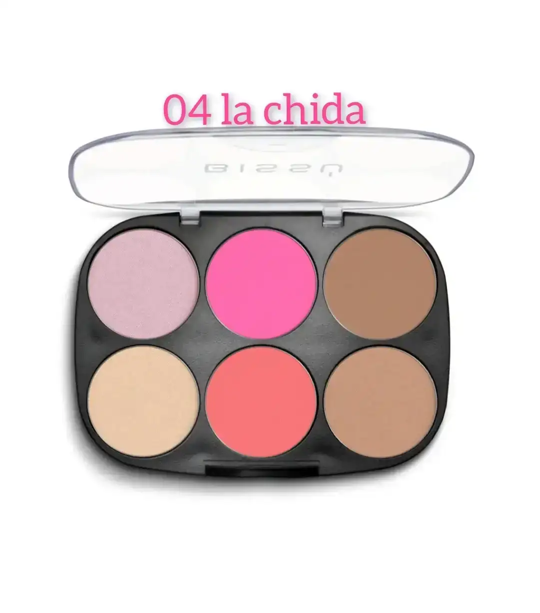 Paleta de rubores bissu 8