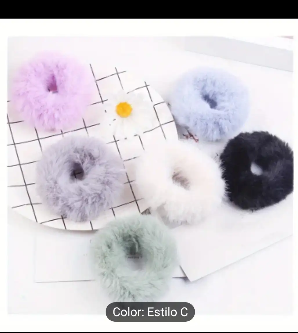 Scrunchies estilo C
