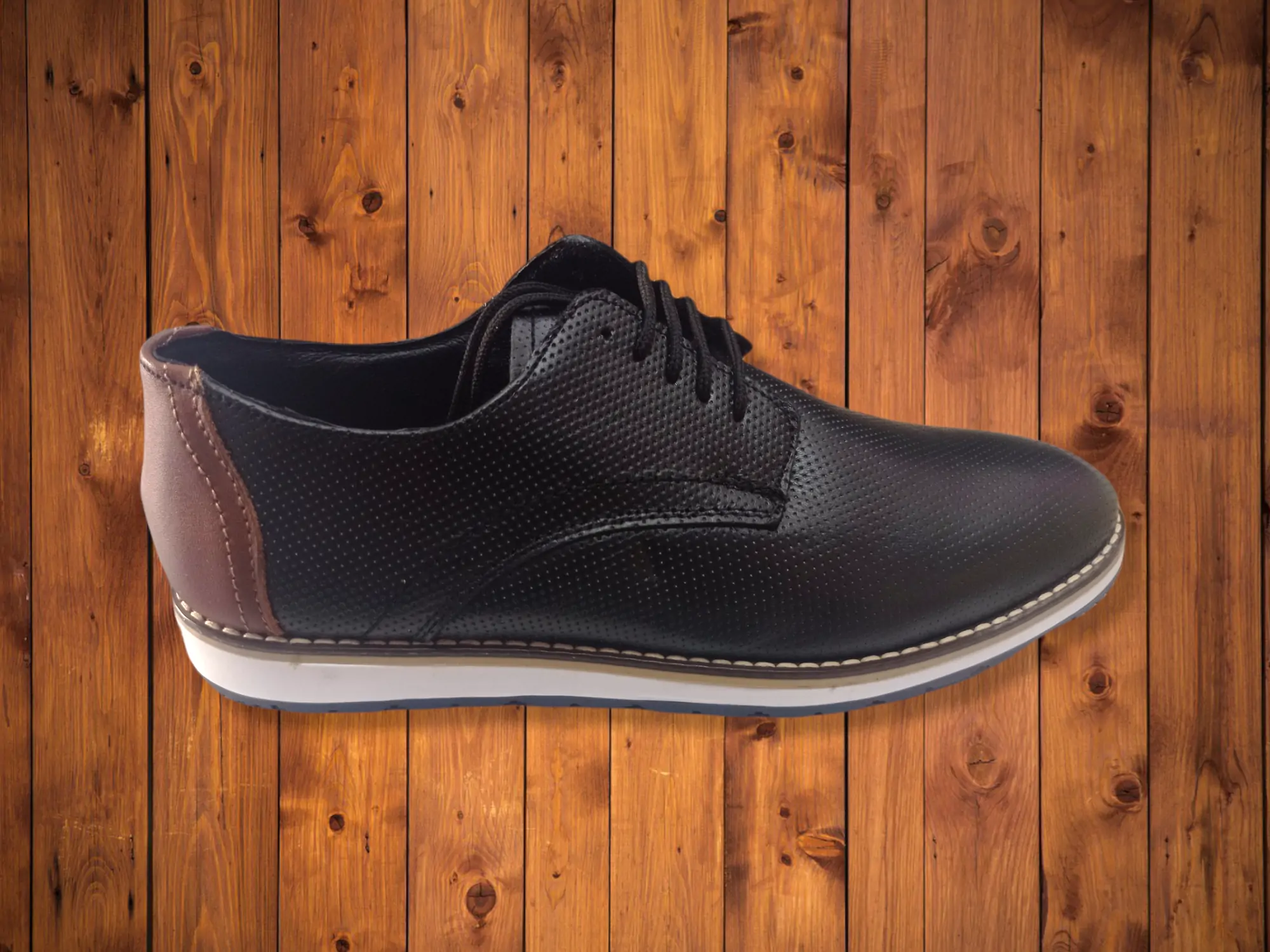Zapatos para vestir, color negro  2