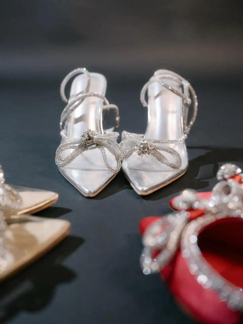 Tacones plata 2