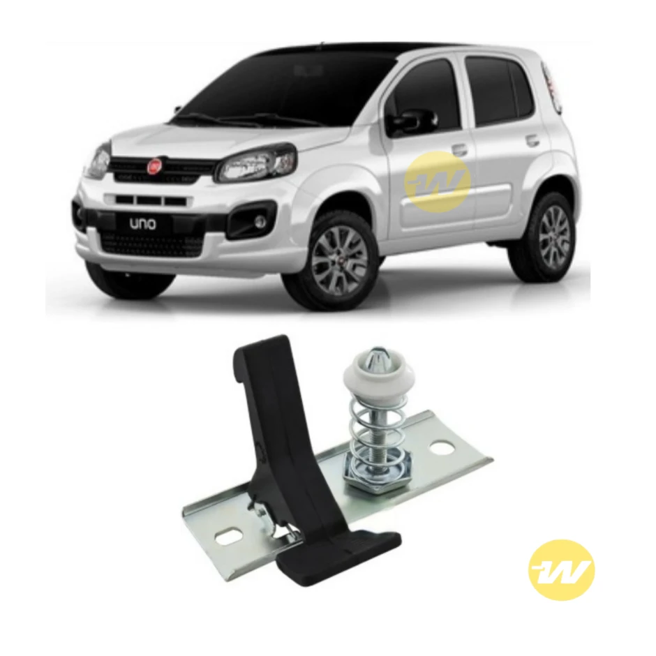 Chapa cierre capo Fiat Uno 2010-2022