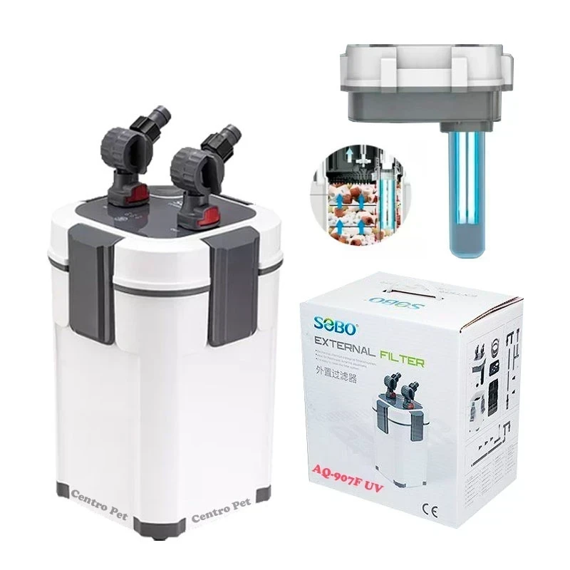 Filtro Canister Sobo Aq-907f UV 15w 1500l/h