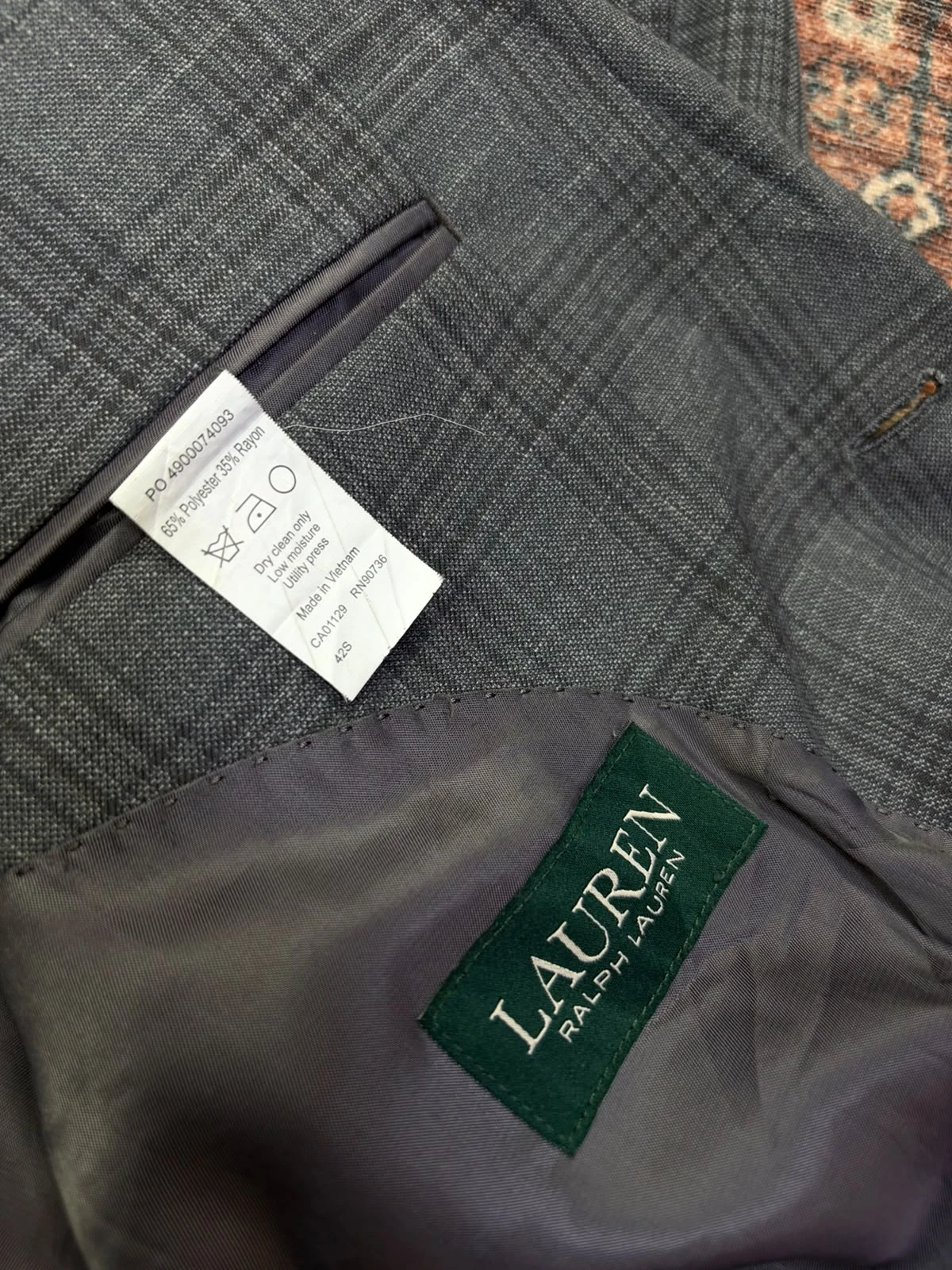 LAUREN RALPH LAUREN PLAID BLAZER 4