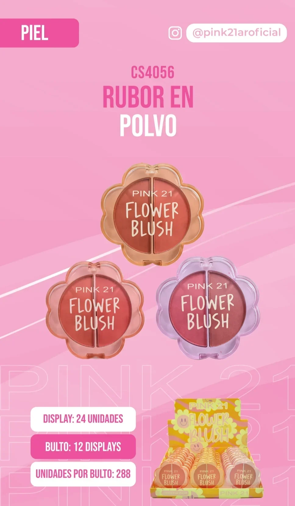 RUBOR EN POLVO CS4056