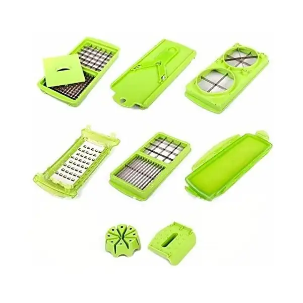 Rallador, cortador, Pelador, rebanador de verduras con accesorios Nicer Slicer  2