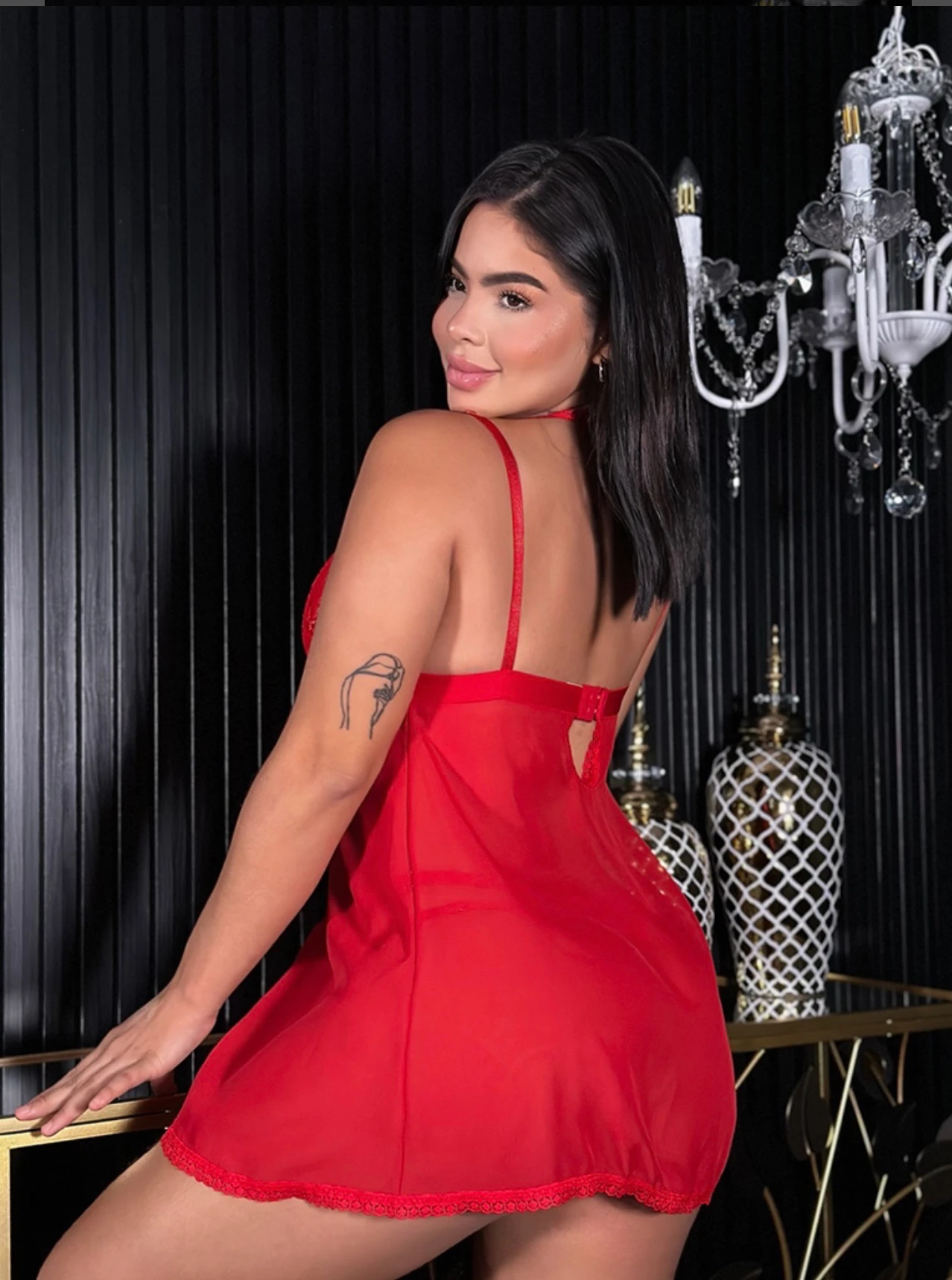 Baby doll rojo 2
