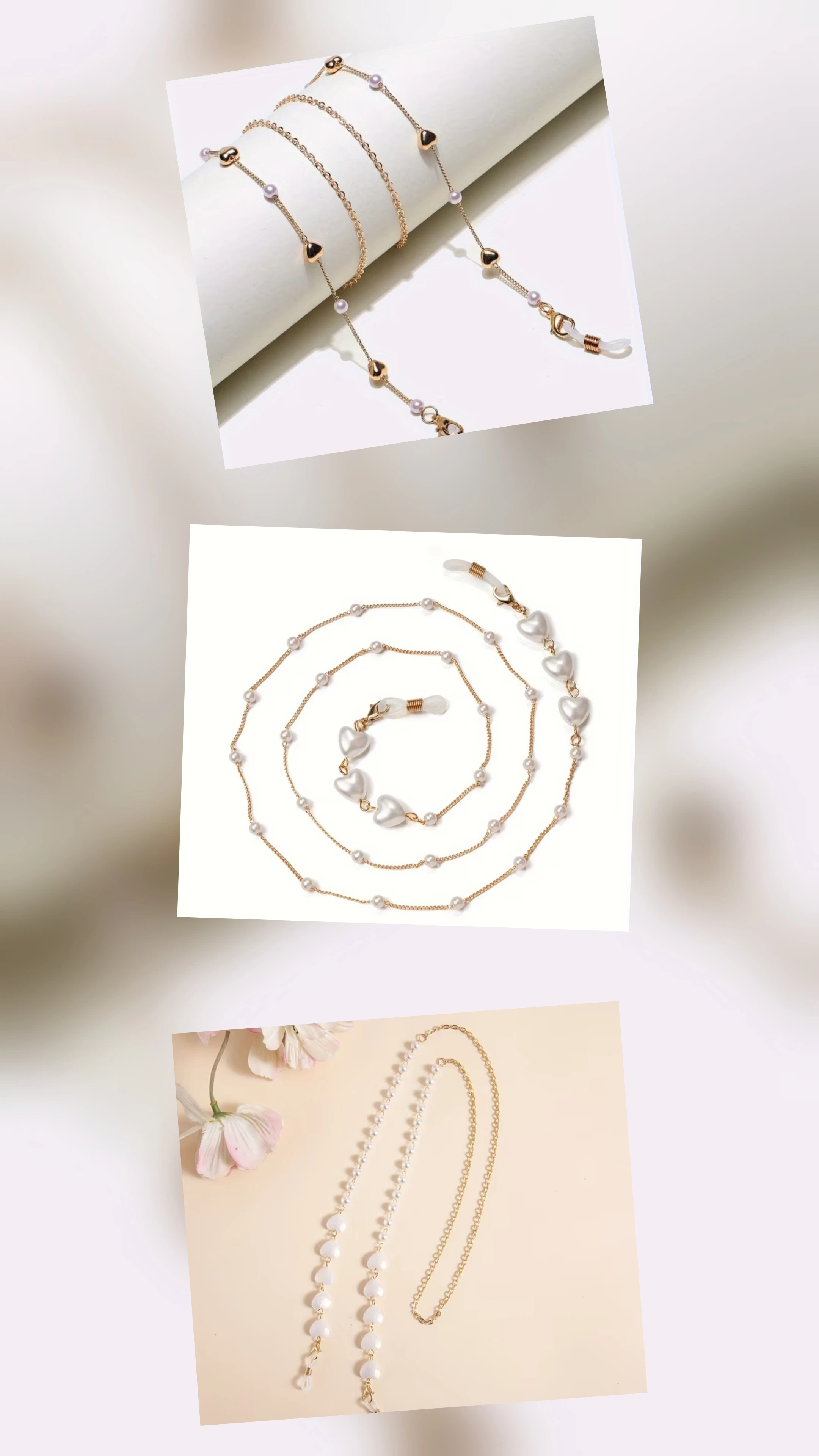 Cadena para anteojos