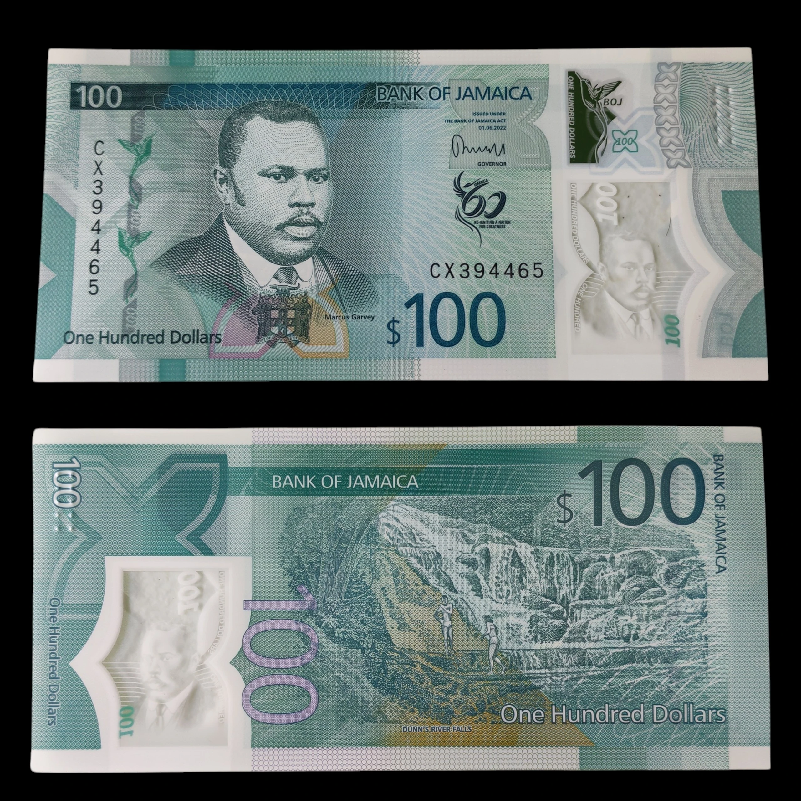 ° Jamaica 100 dolares UNC