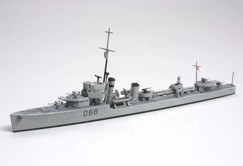 1/700 Tamiya Navy Destroyer Vampire + WEM photo etched detail set 2