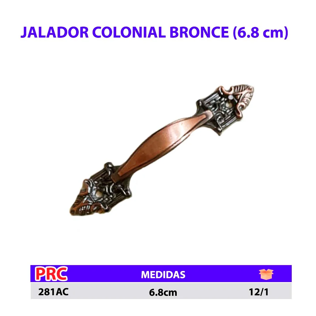JALADOR COLONIAL Bronce (paq/48pz) 218AC 
