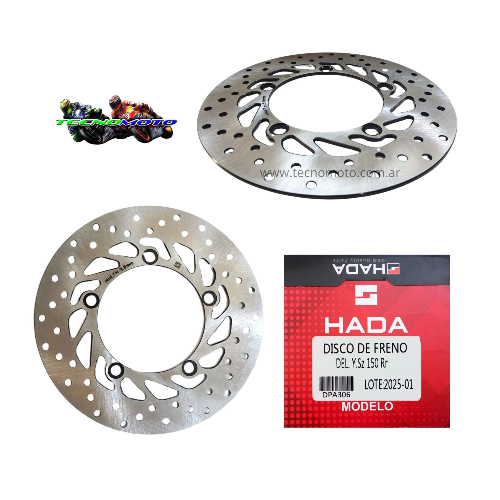DISCO FRENO YAMAHA 150 SZ DEL.-48350