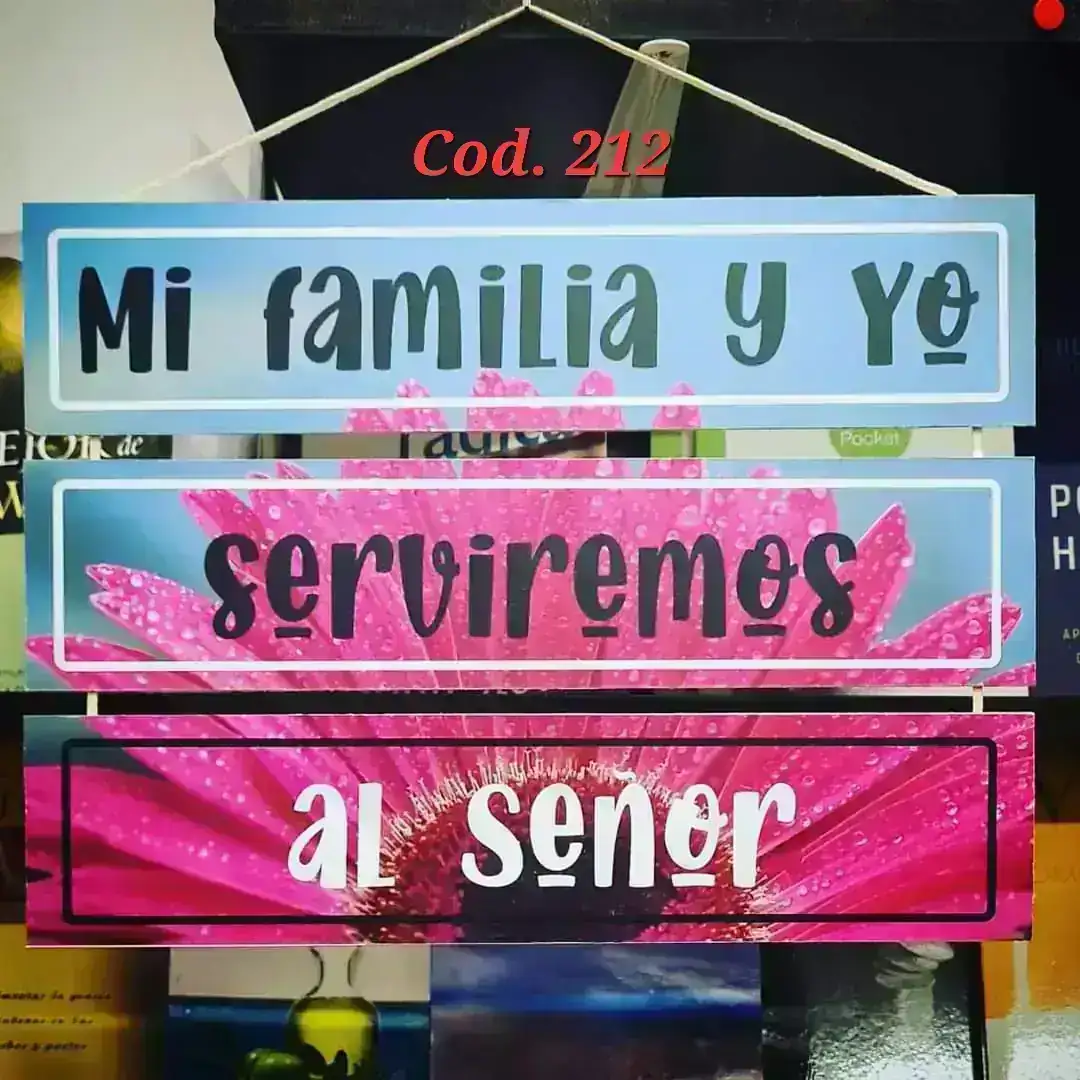 Cuadro chico x 3. Cód. 212