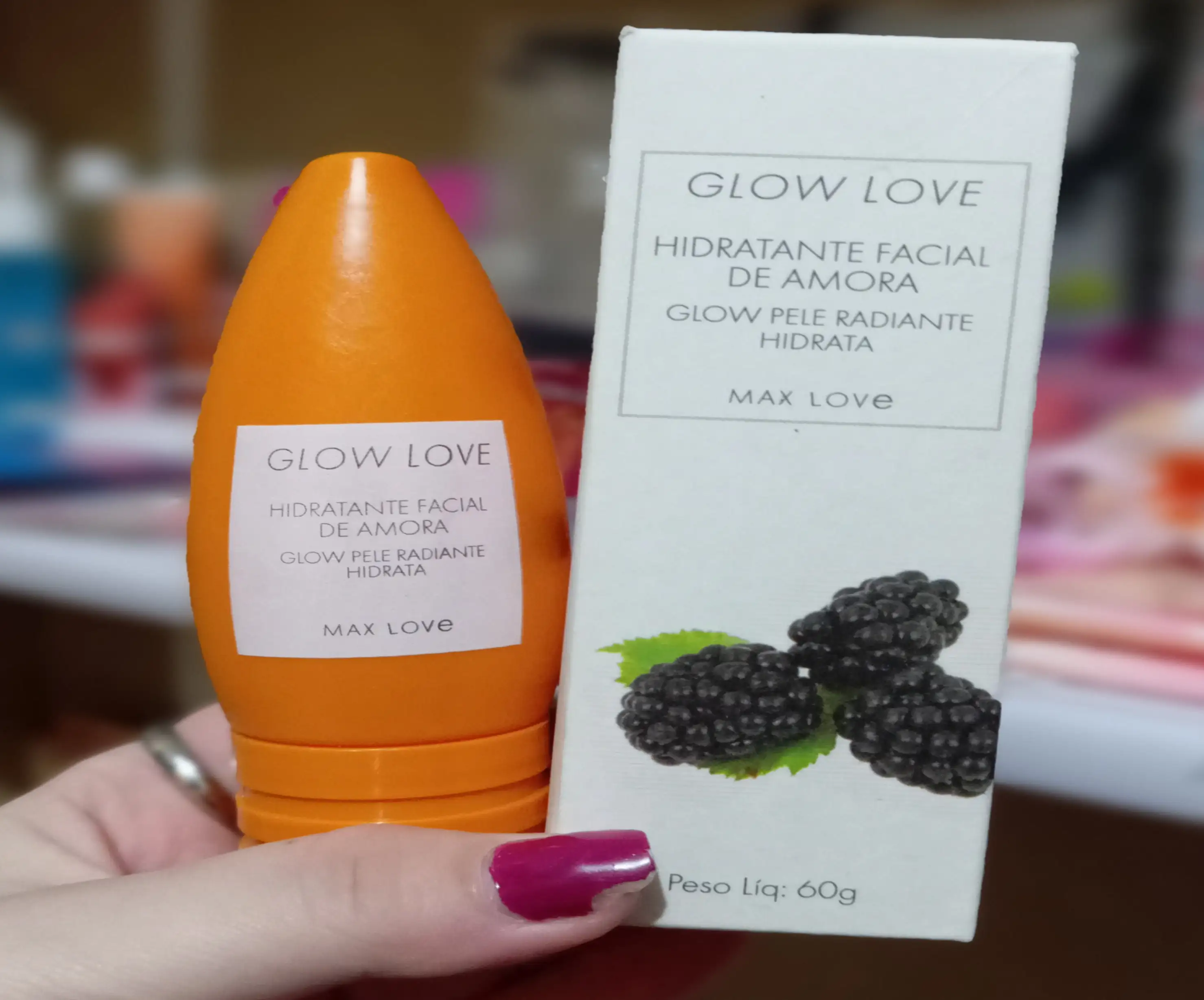 Hidratante Facial Amora - Max Love