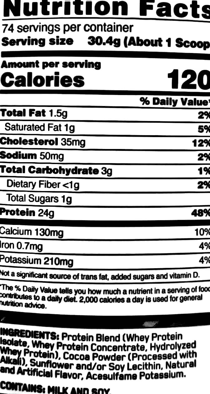 100 % WHEY GOLD STANDARD 5 LIBRAS 2