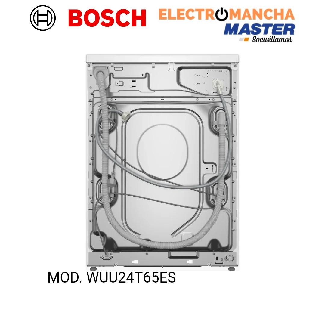 LAVADORA BOSCH WUU24T65ES 9 KILOS 1200 RPM. CLASE A 8