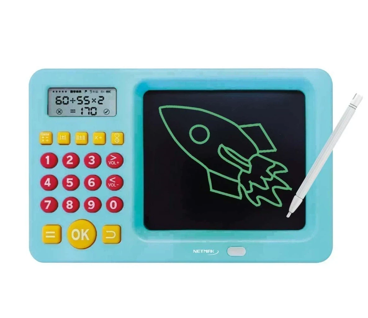 PIZARRA MAGICA CON JUEGOS MATEMÁTICOS