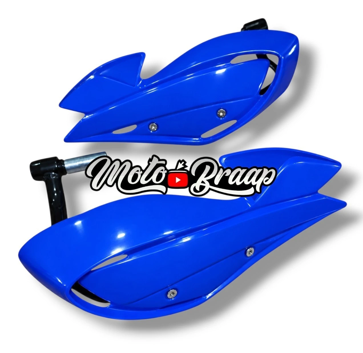 Cortavientos brazo metalico azul CTR