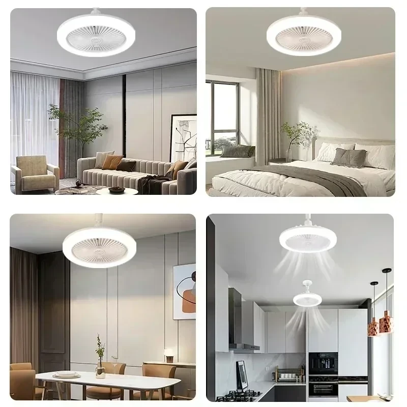 FOCO LED VENTILADOR 30W E27 3 COLORES 3K/4K/6K 3