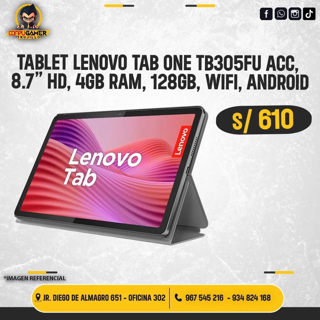 TABLET LENOVO TAB ONE TB305FU ACC