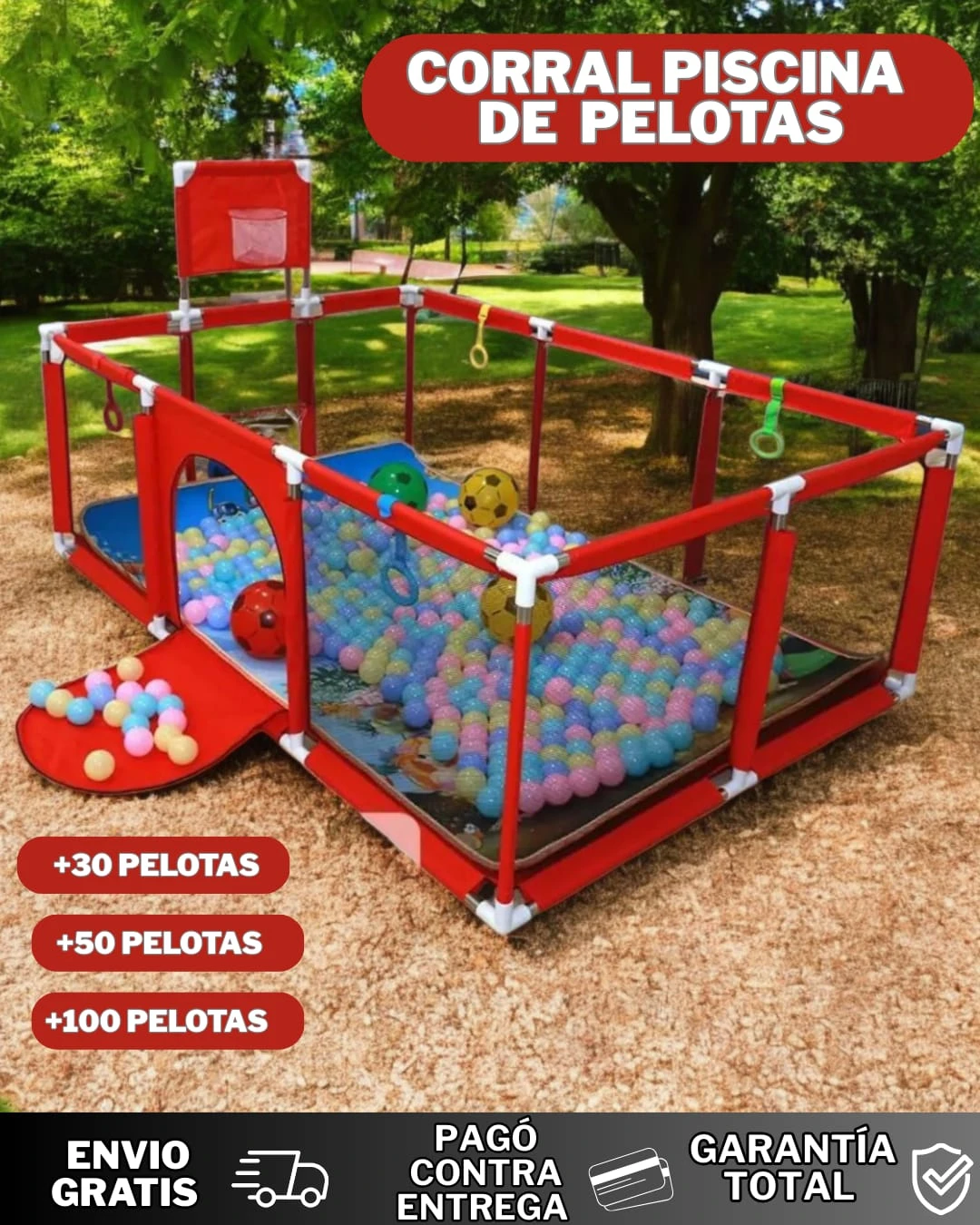CORRAL PISCINA DE PELOTAS 