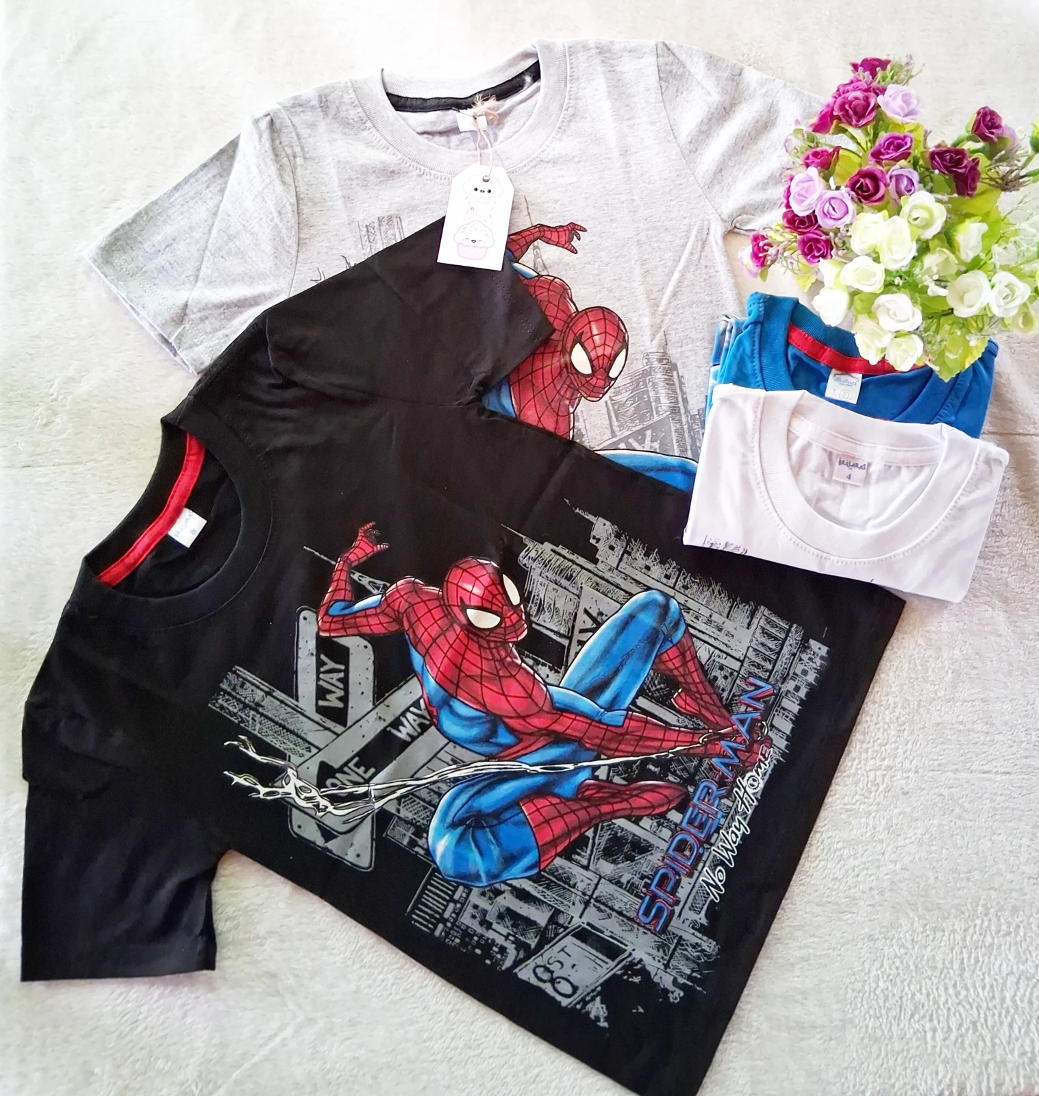 Remera NIÑO Spiderman