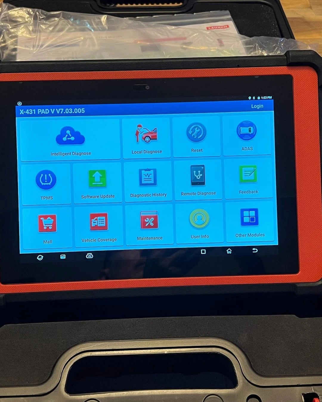 X431 Pad V (Flota Livianas y Pesadas)  7