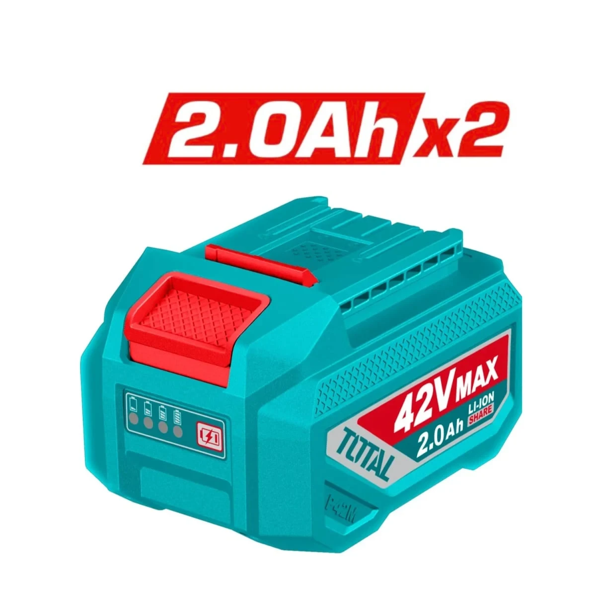 TIDLI429982 Taladro percutor 99nm + 2 batería y cargador 42v total 5