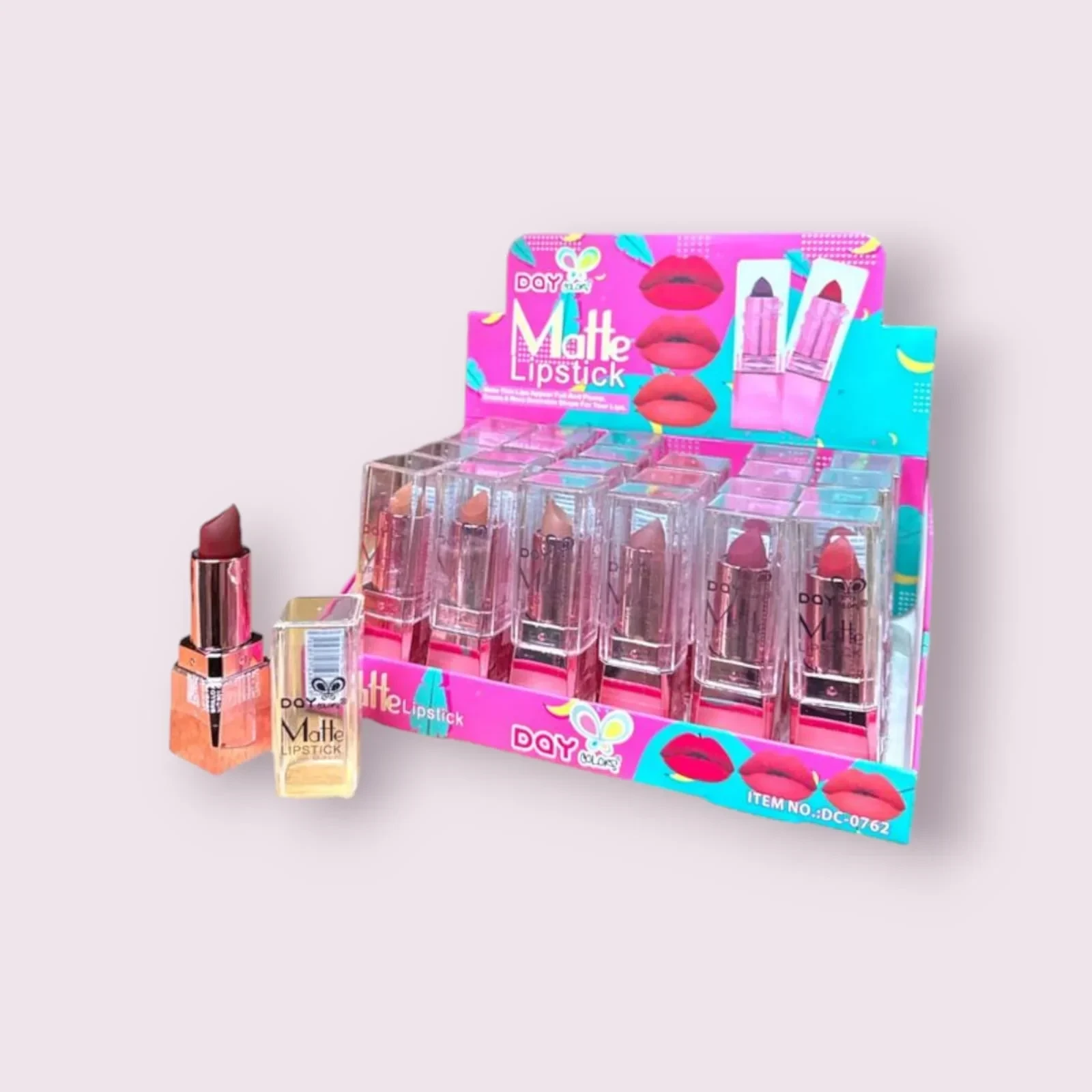 day labial en barra mate dc-0762 