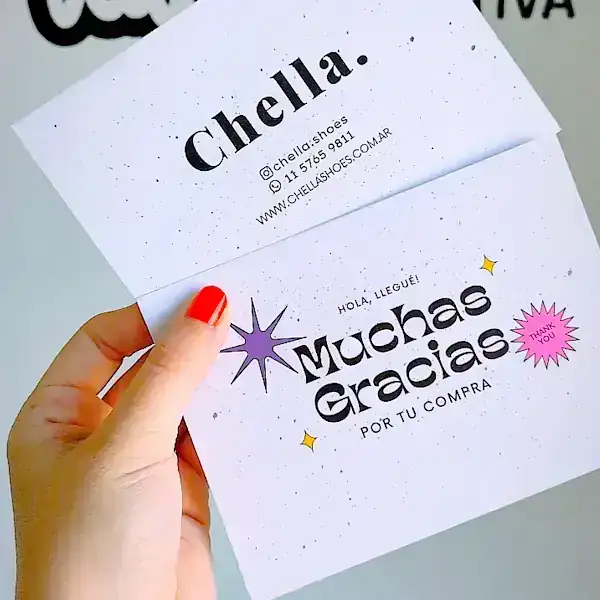 Pack x48 Tarjetas comerciales 10x7