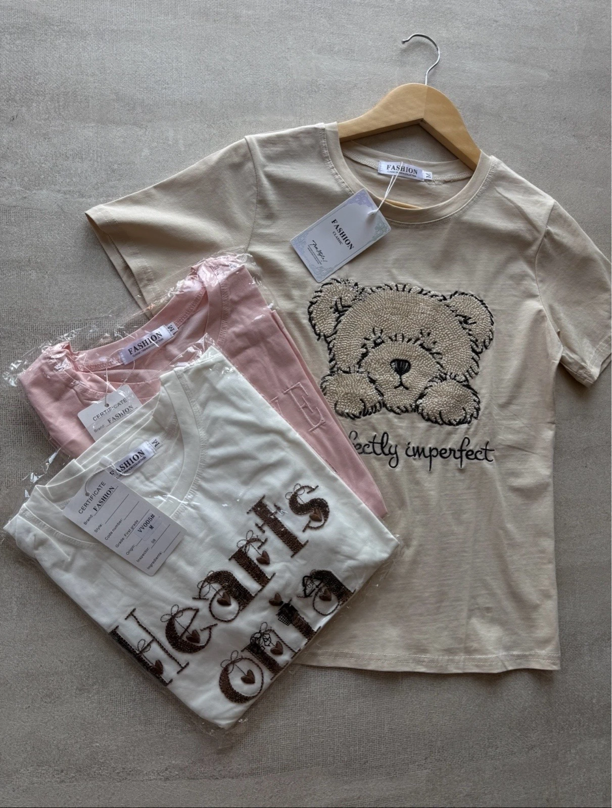 REMERAS ALGODON IMPORTADAS