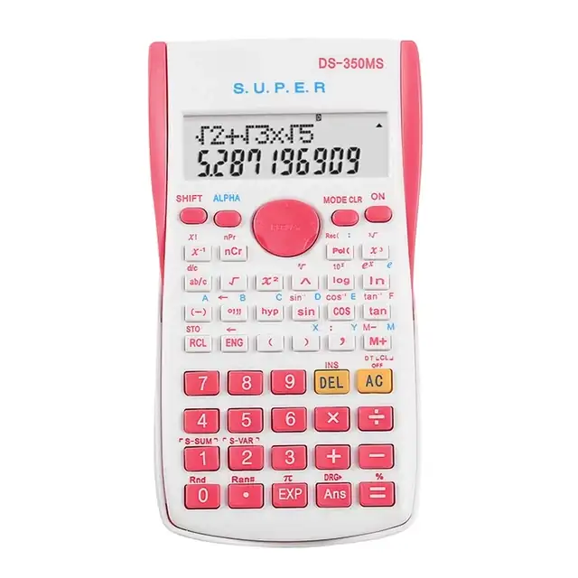 CALCULADORA CIENTÍFICA ESTUDIANTIL PROFESIONAL 240 FUNCIONES 