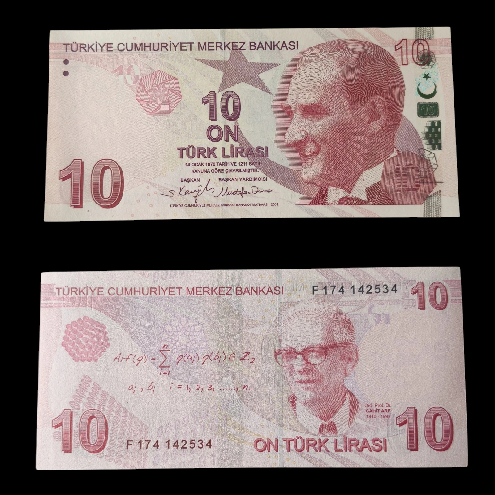 ° Turquía 10 liras UNC