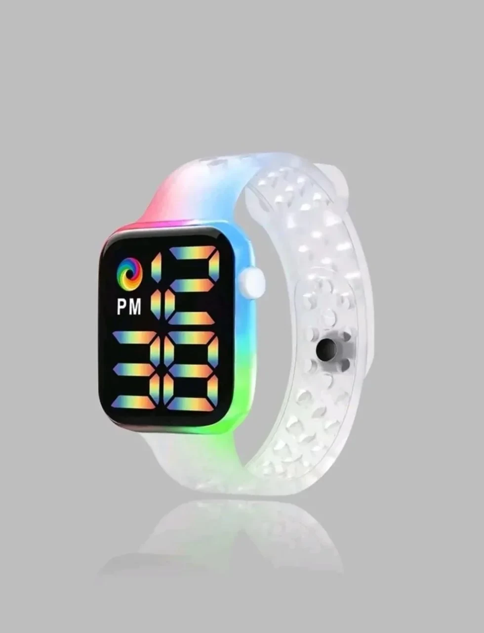 Reloj electrónico cuadrado  3