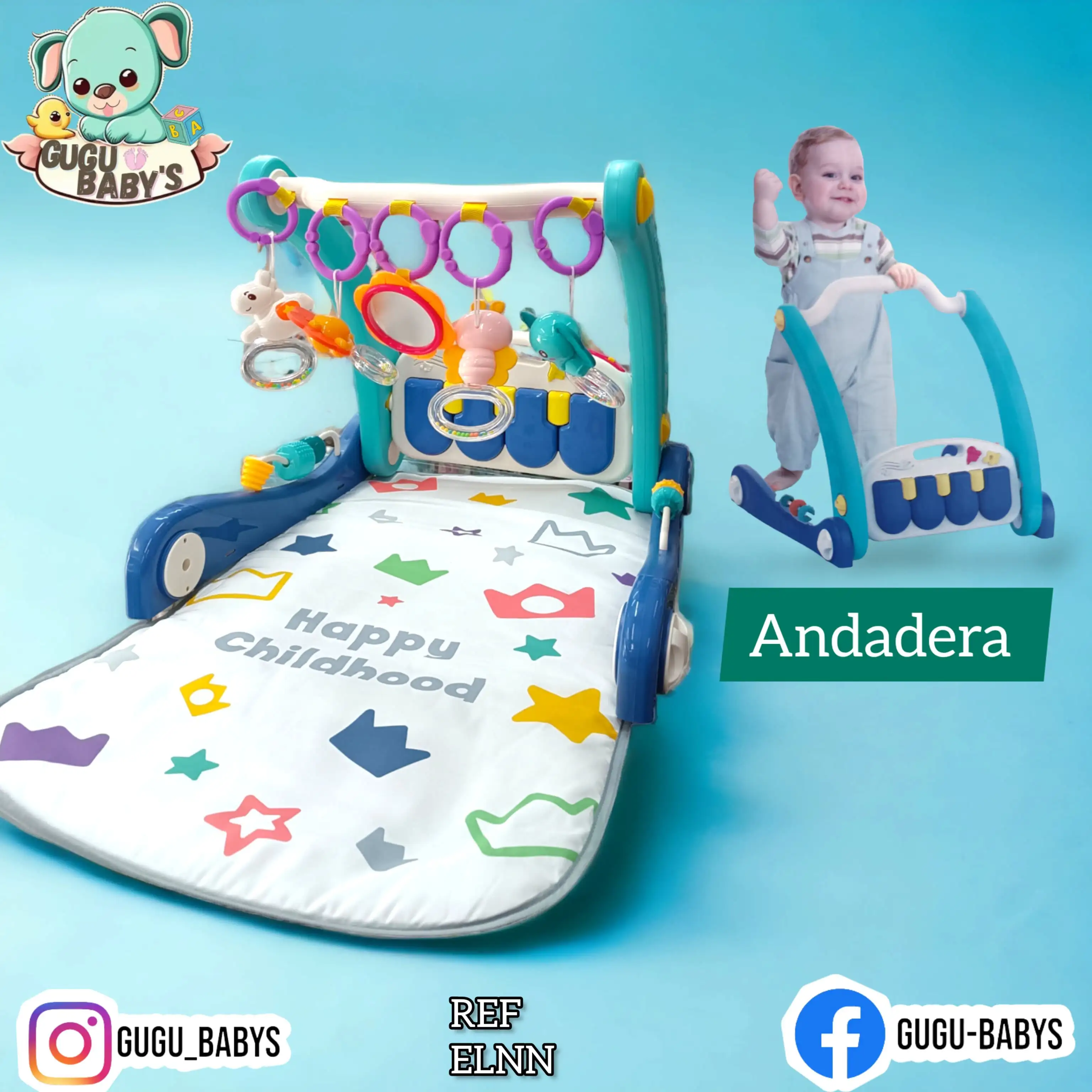 Andadera 2 en 1 