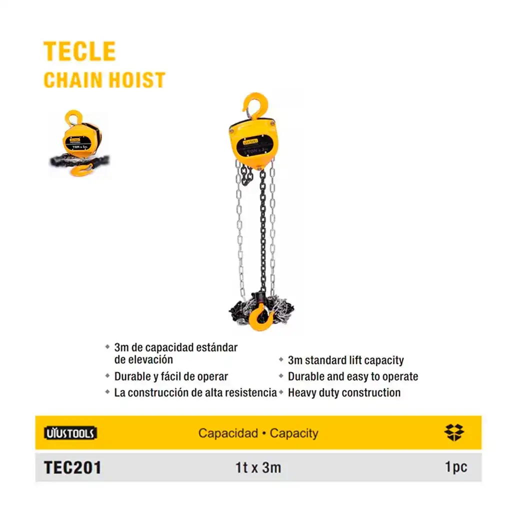 TECLE PROFESIONAL UYUST 1 TON X 3M