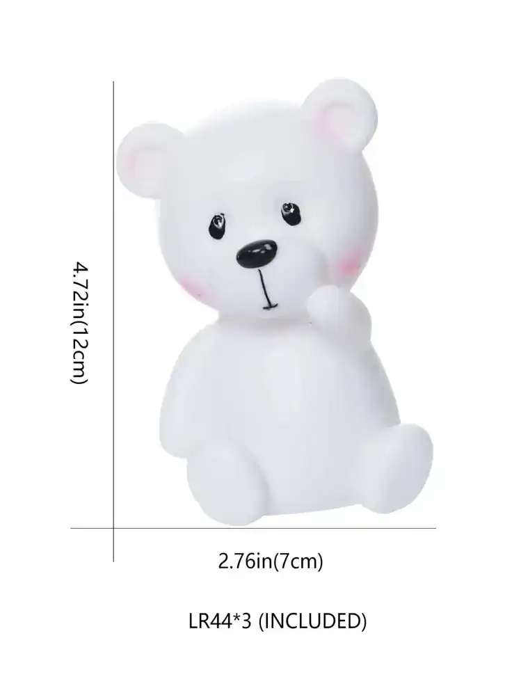 Lámpara pequeña de oso a 4