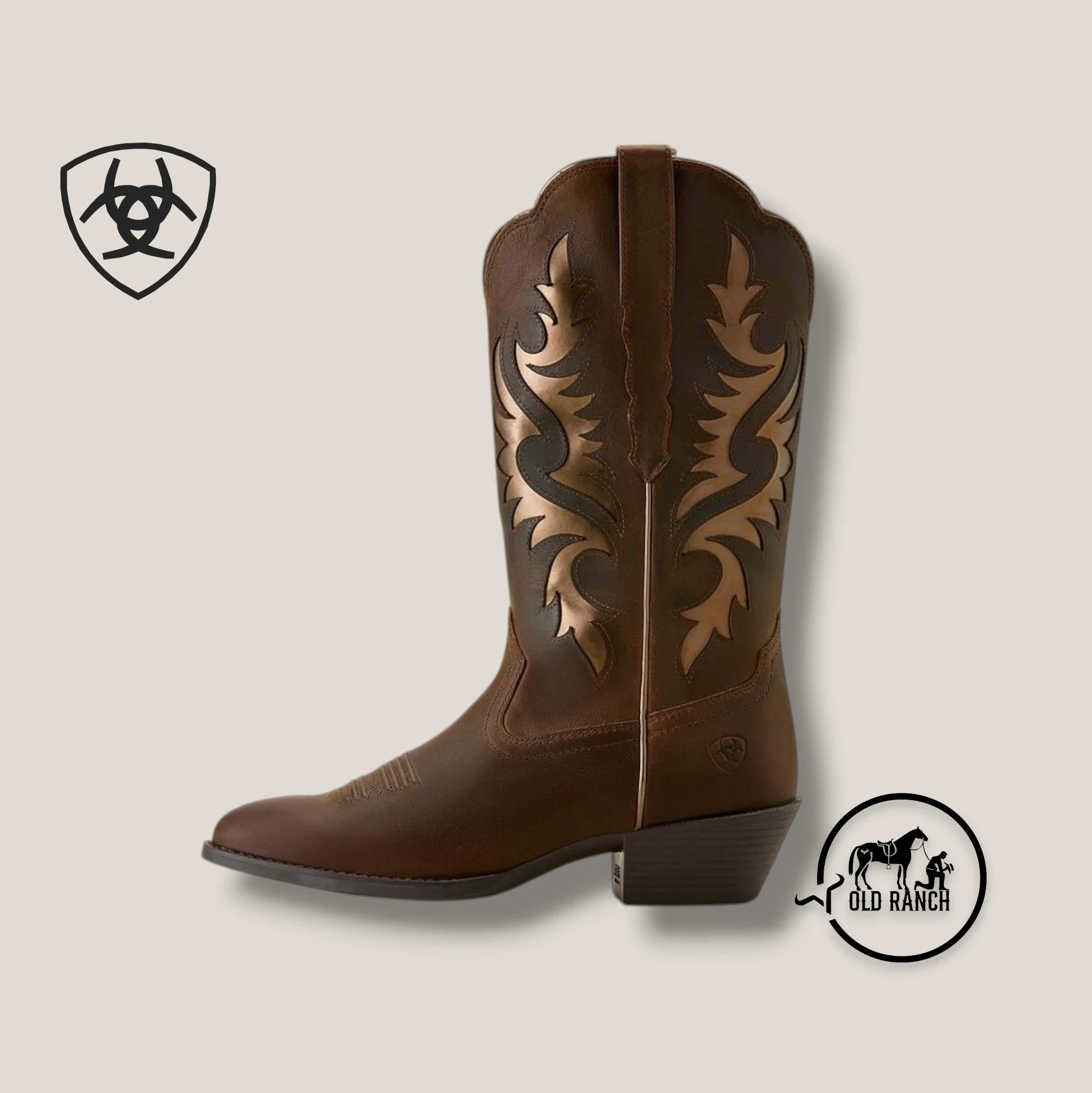 ARIAT Heritage Retro R Toe 2