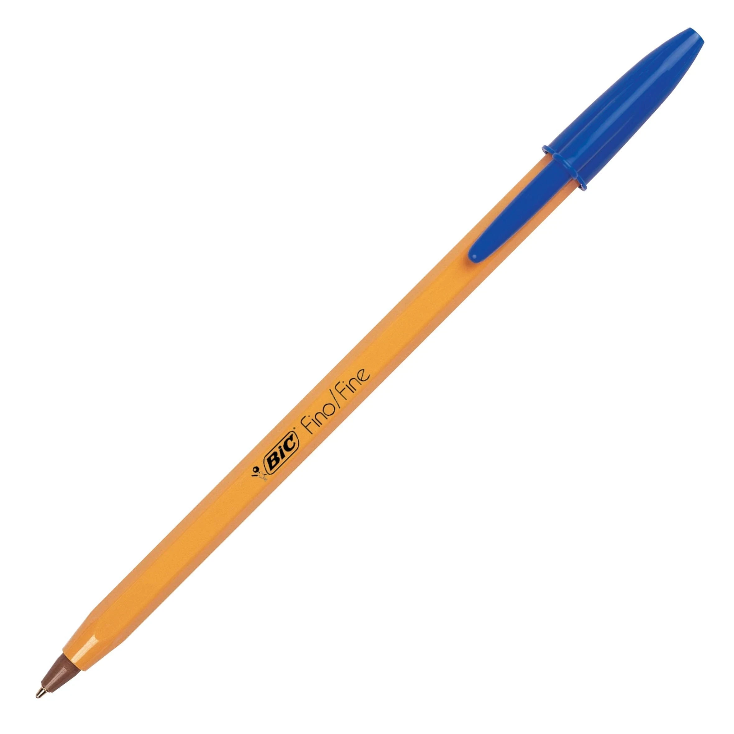 Bolígrafo bic azul punto fino clasica 