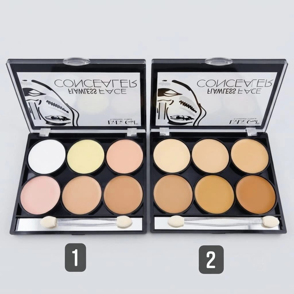 Set 2 Paletas Concealer DoDo Girl