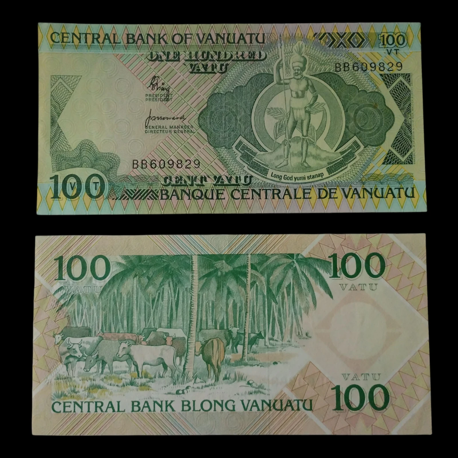 • Vanuatu 100 vatu UNC 
