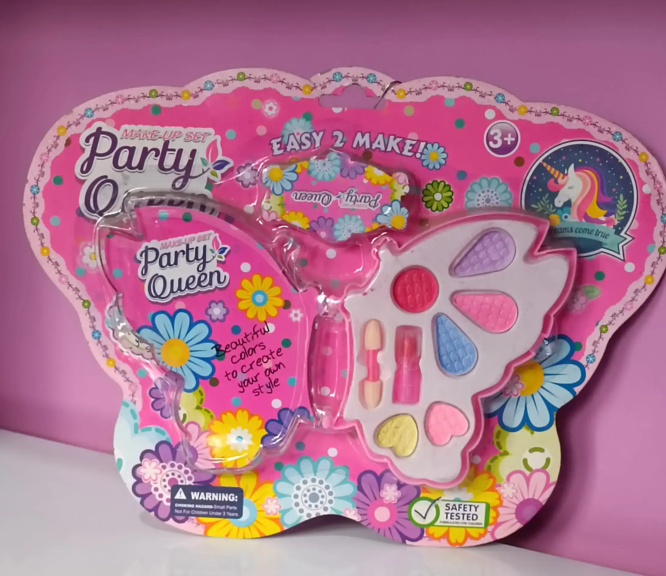 MAQUILLAJE NIÑA MARIPOSA 