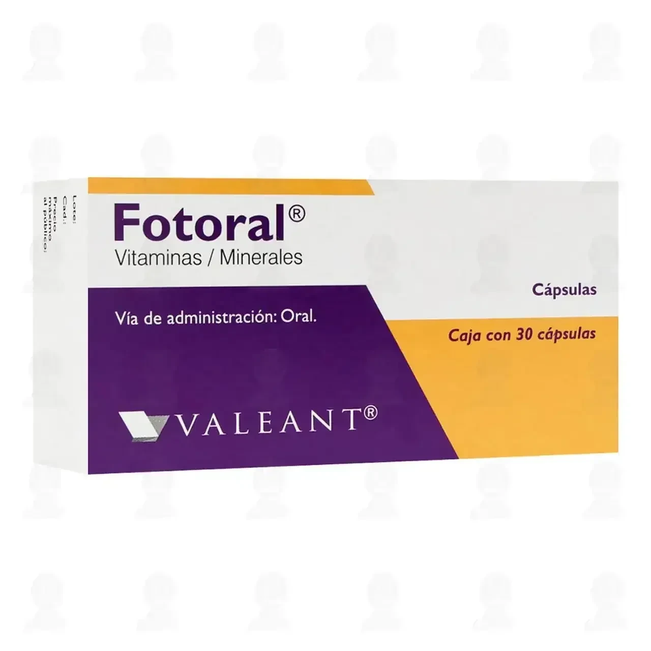 Fotoral 30 Cápsulas (Vitaminas, Minerales)
