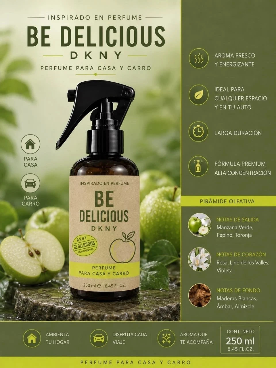 Nacional - Aromatizantes para Casa y Carro 250ml  6
