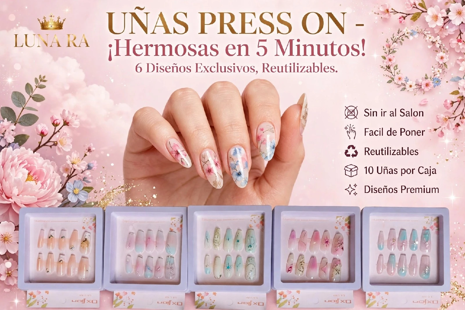 UÑAS PRESS ON