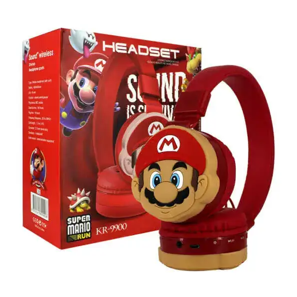 Diadema Bluetooth Mario Bros, Micky
