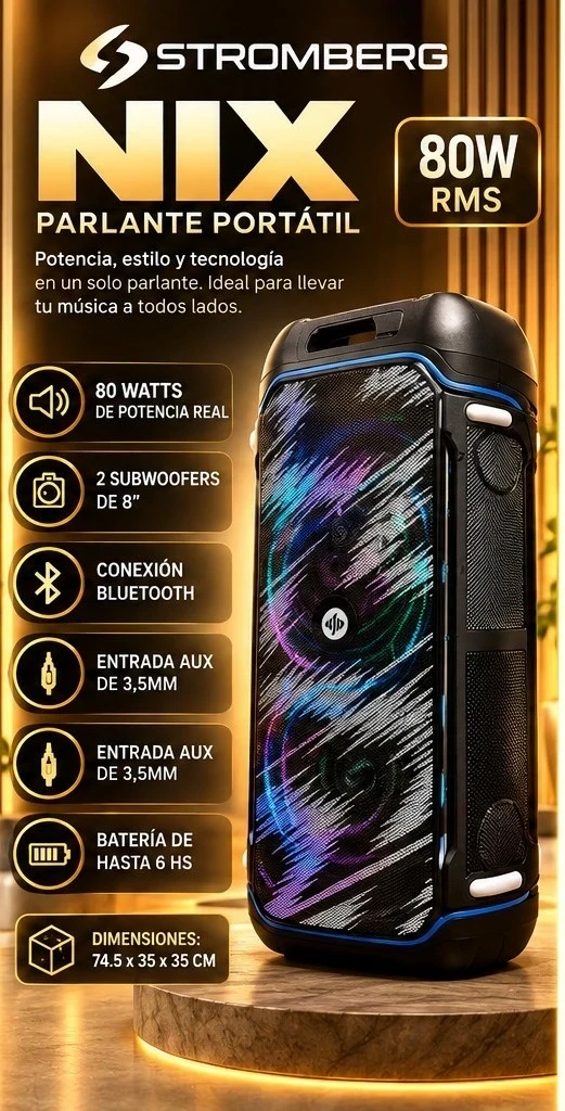 STROMBERG NIX *CONSULTAR DISPONIBILIDAD CON EL VENDEDOR*