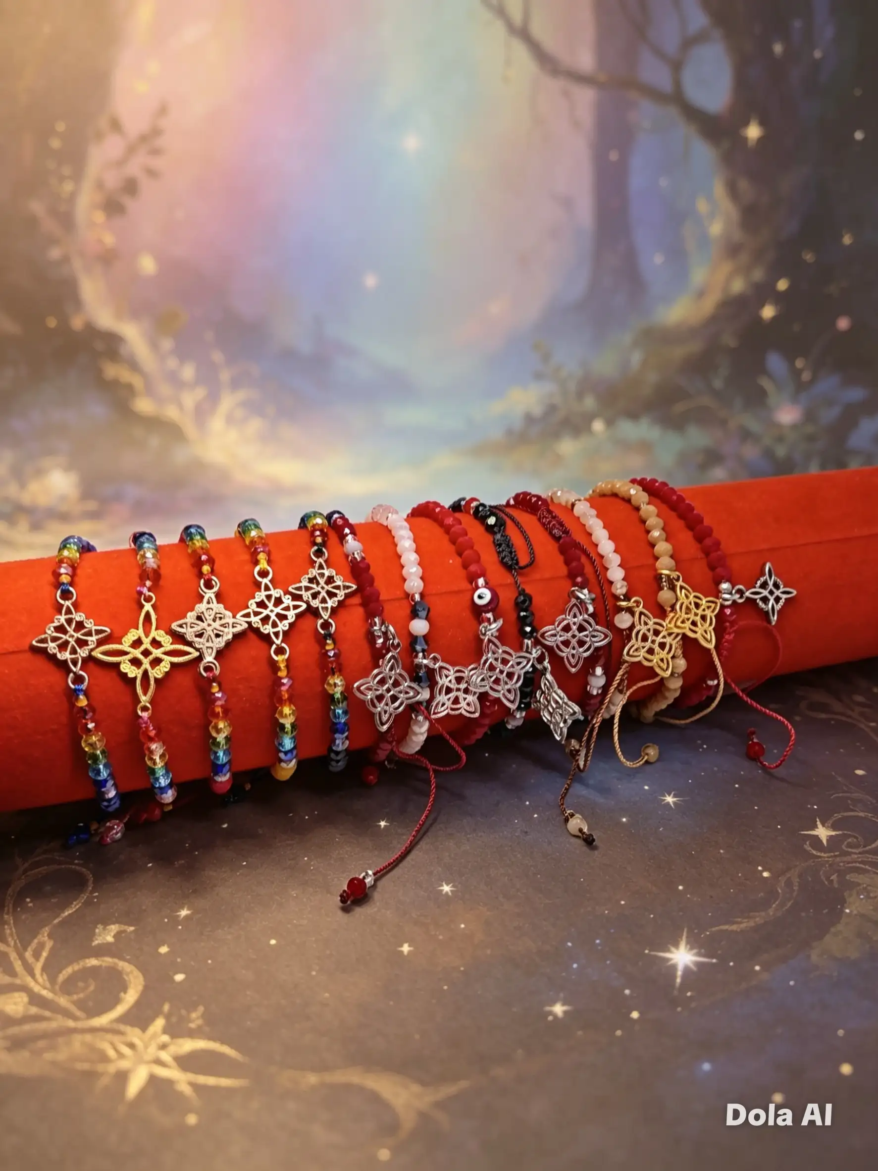 Pulseras de nudo celta o nudo de bruja