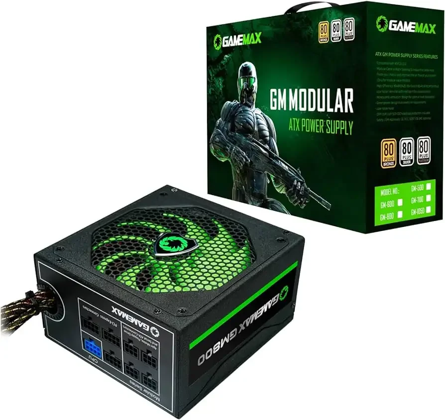 GameMax 800w Semi-Modular