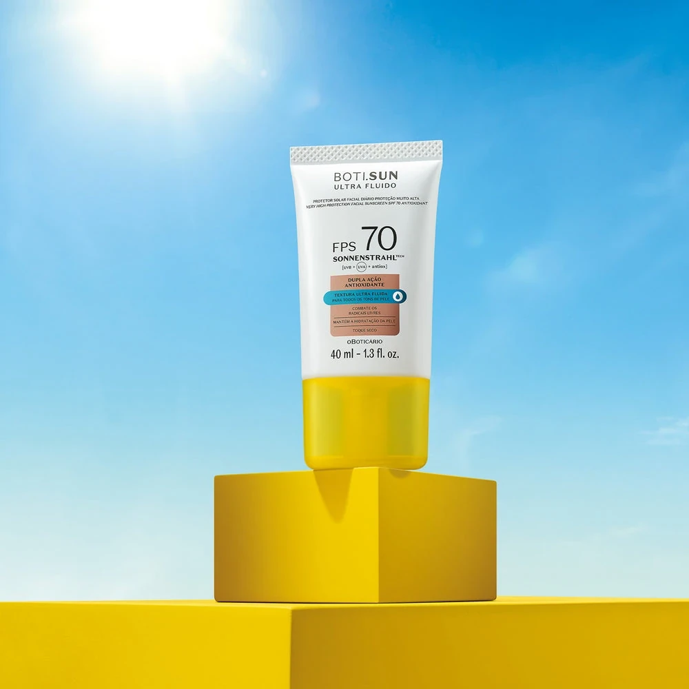 Protector solar facial diario antioxidante ultra fluido fps 70 40ml botisun 2