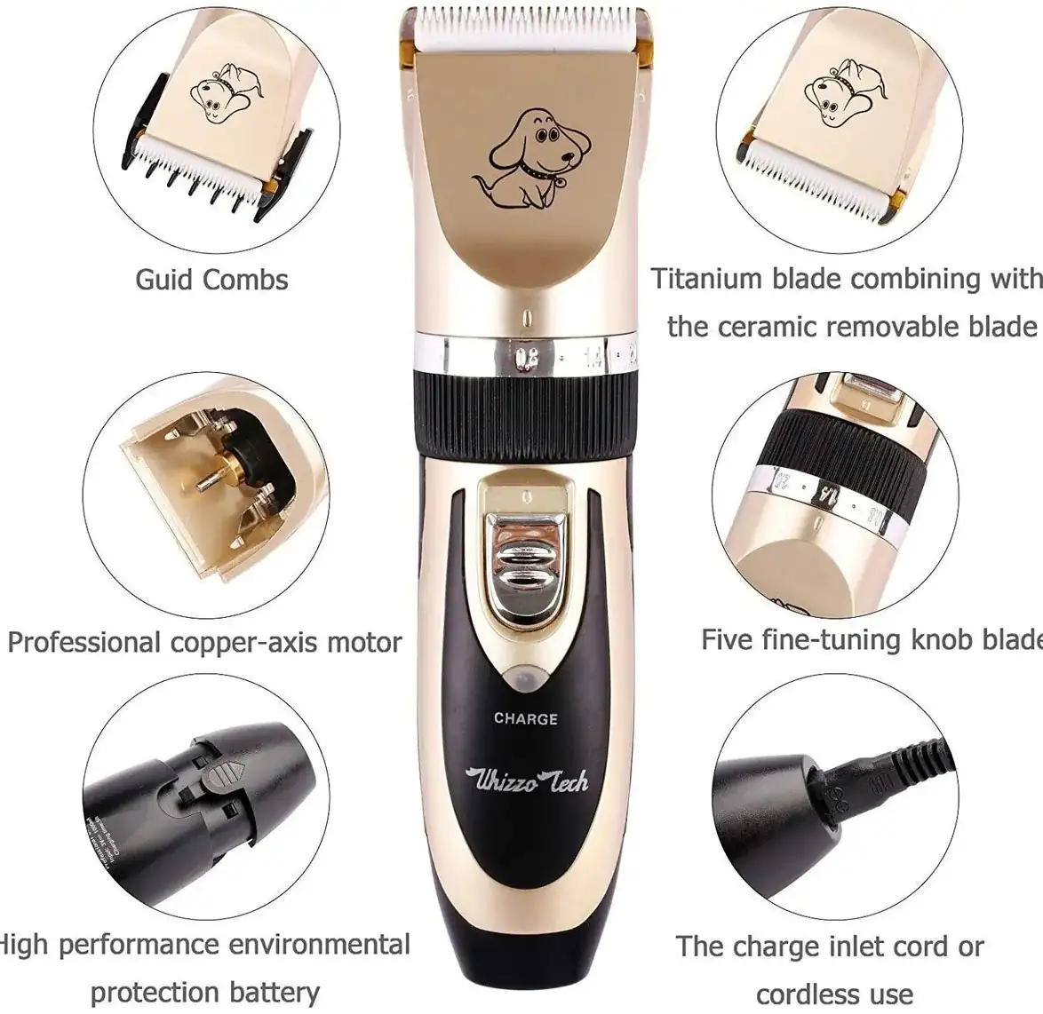 MÁQUINA DE GROOMING RECARGABLE 3